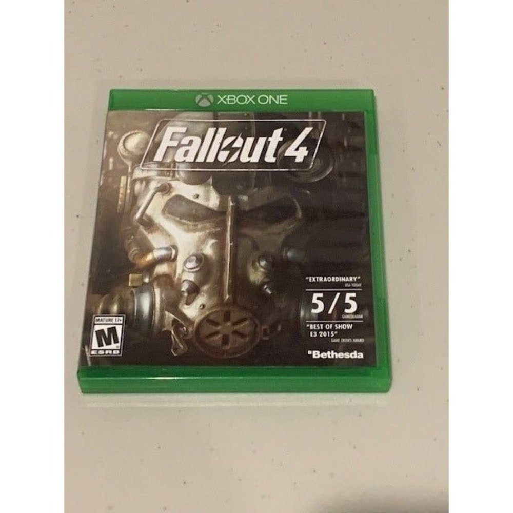 Fallout 4 Xbox One Video Game - Complete CIB - Like New